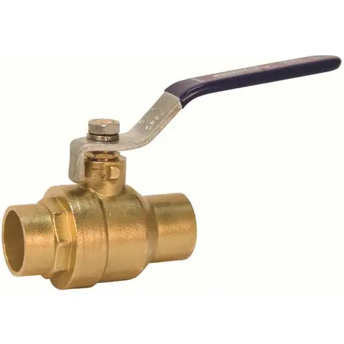 1/2 in. Lead Free Brass C x C Ball Valve