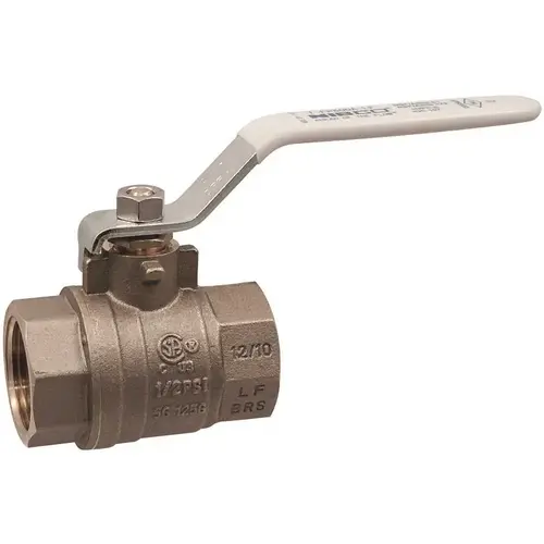 2 in. Brass Lead Free FIP Ball Valve