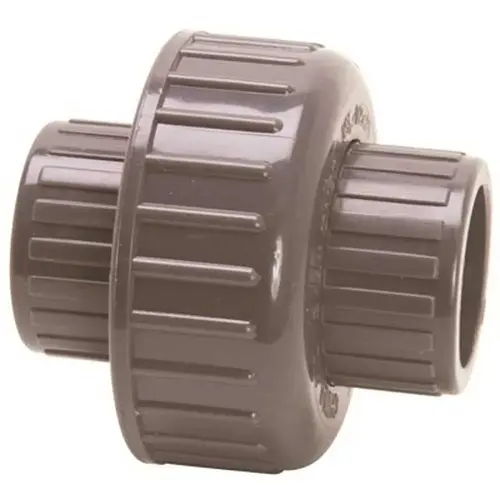 U-2000-S Pipe Union, 2 in, Slip Joint, Gray, SCH 80 Schedule, 150 psi Pressure