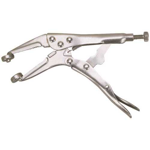 Hose Clamp Plier with Locking Jaw for Double Ring Wire Clamps Used on Washers and Dishwashers