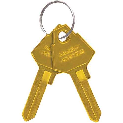 Key Blanks for Aluminum Mailbox Standard Locks - pack of 50