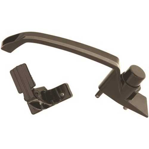 Anvil Mark 805111 1-1/2 in. Black Latch Pushbutton Hole