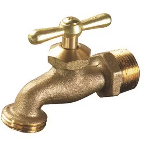 1/2 in. Cast Brass Hose Bibb