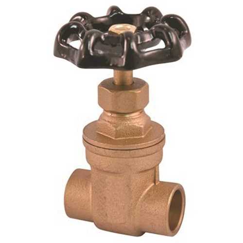 Premier 270893 3/4 in. C x C Lead Free Gate Valve Bronze