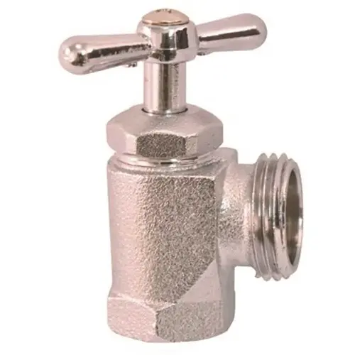 Brass Chrome Plated 1/2 in. FIP Valve Washing Machine