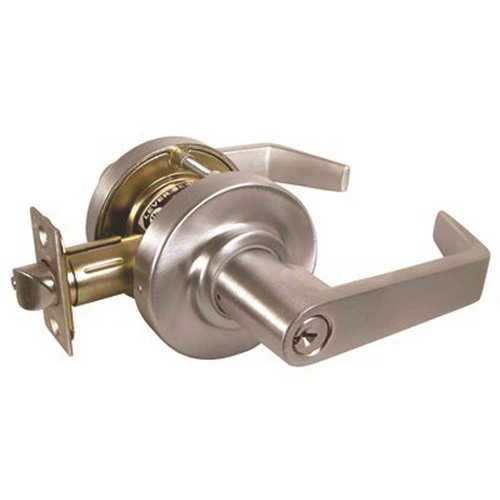 Communicating Function Grade 2 Satin Chrome Keyed Entry Door Lever