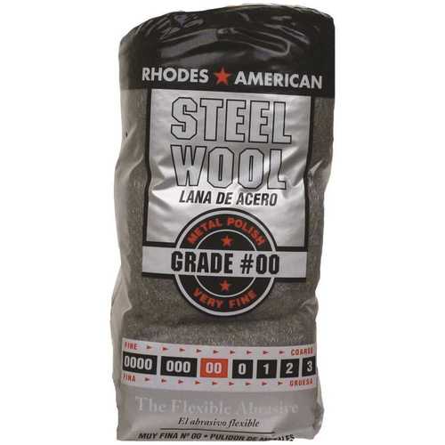 Homax 10121100-6 #2/0 12 Pad Steel Wool, Fine Grade - pack of 12