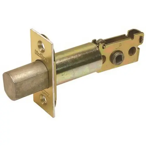 660 Standard Deadbolt Polished Brass Latch with 2-3/4 in. Backset