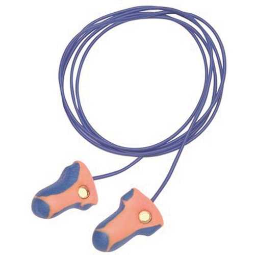 Honeywell Safety LT-30 Laser Trak High Visual and Metal Detectable Earplugs Corded - pack of 100