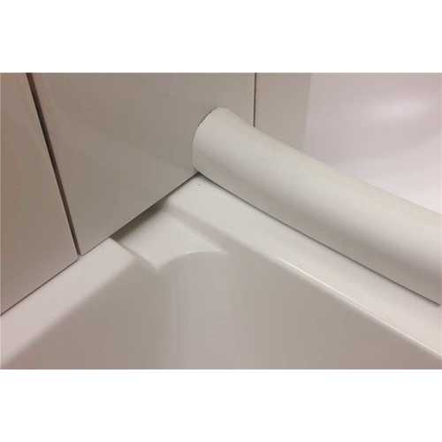 67 in. Collapsible Water Barrier Kit for the 360L/R CareGiver Barrier Free Shower Floor White