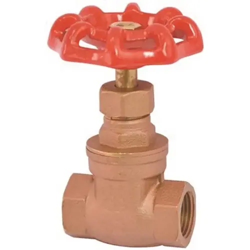 Proplus 242103 Brass 1/2 in. FIP x FIP Gate Valve