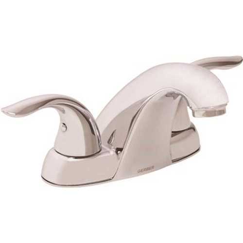 Gerber G0043011 Viper 4 in. Centerset 2-Handle Bathroom Faucet in Chrome