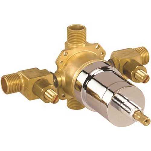 s Pressure Balance Shower Valve with Screwdriver Stops