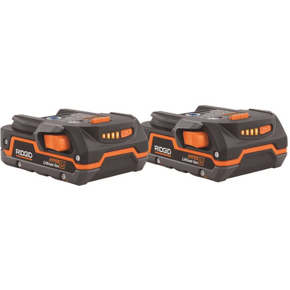 RIDGID R860052K 18 Volt Lithium Ion Cordless 2 Speed 1 2 in. Compact Drill Driver Kit with 2 1.5 Ah Batteries Charger and Tool Bag Orange Buy Now