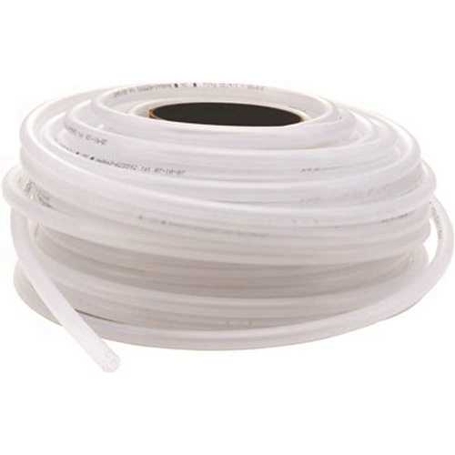 Polyethylene Tube 3/8 OD x 1/4 ID (1/16 Wall) White 100 ft. EZ