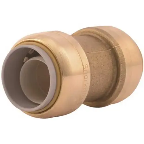 SharkBite U4016LF 3/4 in. Brass Push-to-Connect Polyethylene Conversion Coupling