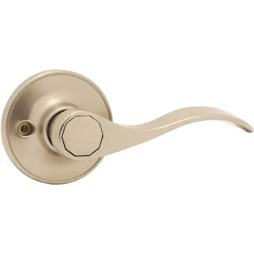 Legend W662 US15S Satin Nickel Decorative Hall/Closet Door Lever with Adjustable Backset