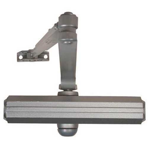 1600 Series Aluminum Power Sized Door Closer with Hold Open and Backcheck