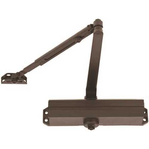 1600 Series Surface Door Closer, Dark Bronze Painted