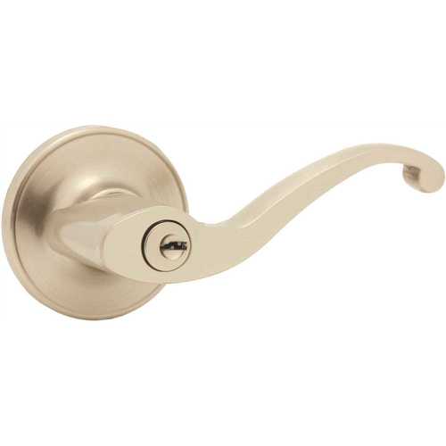 Legend C520 US15S Decorative Keyed Adjustable Bracket in Satin Nickel Door Lever Entry