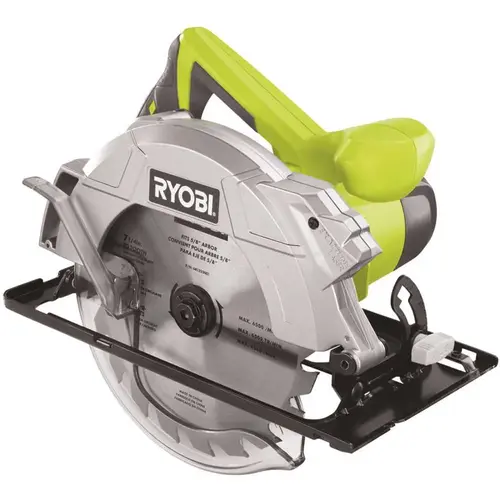 14 Amp 7-1/4 in. Circular Saw with Laser Green