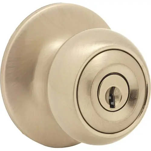 Legend 900 US15S Satin Nickel Keyed Entry Lockset Ball Door Knob