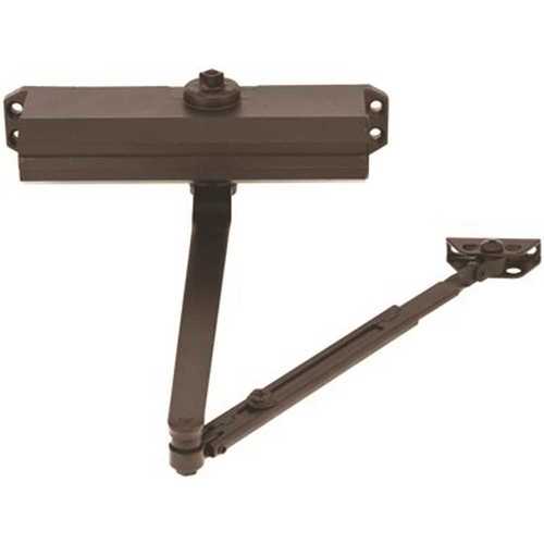 Norton Closers 1601BF 690 Adjustable Streamline Duronotic Door Closers Barrier Free Dull Bronze