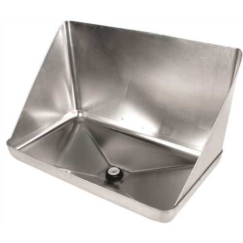Camco 11430 Water Heater Drain Pan, Aluminum, For: 20-1/2 in W x 13 in D Gas or Electric Tankless Water Heaters