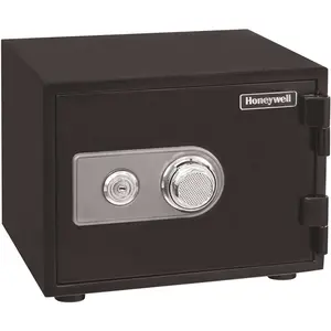 0.50 cu. ft. Fire Resistant Safe with Dual Combination and Key Lock Security
