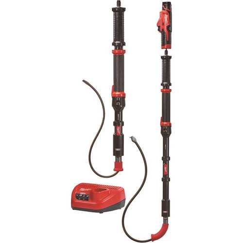 M12 Trap Snake 12-Volt Lithium-Ion Cordless 4 ft. and 6 ft. Auger Drain Cleaning Combo Kit (2-Tool)