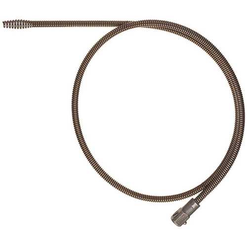 Milwaukee 48-53-2577 1/3 in. x 4 ft. Urinal Auger Drain Cleaning Replacement Cable