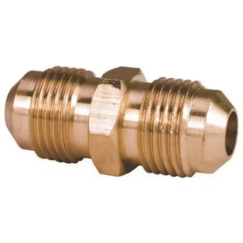 5/8 in. x 1/2 in. Brass Flare Union