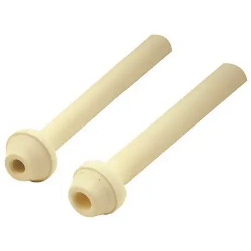 Durapro 231504 3/8 in. x 12 in. PEX Smooth Toilet Tank Water Supply Line Ivory