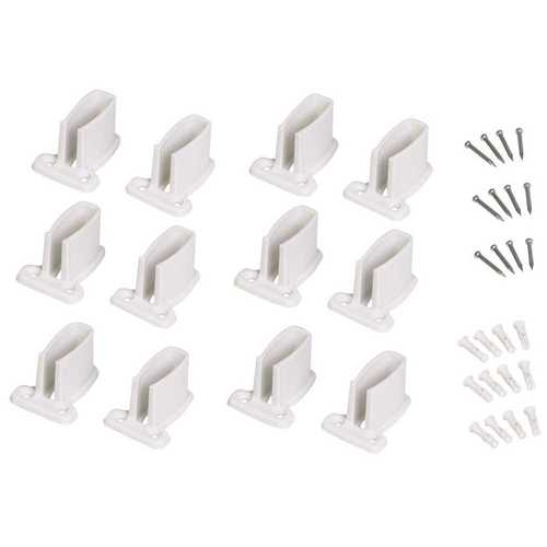 BRACKET WALL W/ANCHOR BAG12 - pack of 12