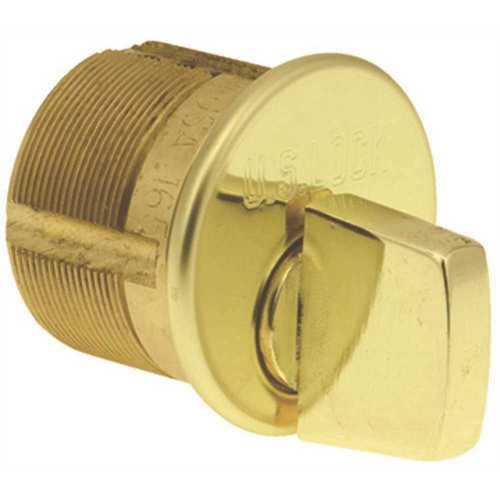 Thumbturn Cylinder 1-1/8 in. Yale Cam Brass