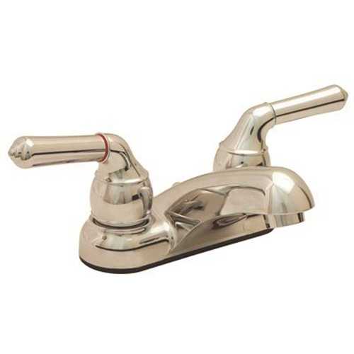 4 in. Centerset 2-Handle Bathroom Faucet in Chrome