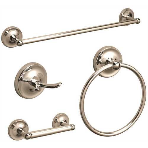 Bayview 24 in. Towel Bar in Chrome