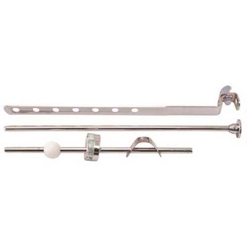 Proplus 133833 Pop Up Pull Rod Assembly Universal Chrome