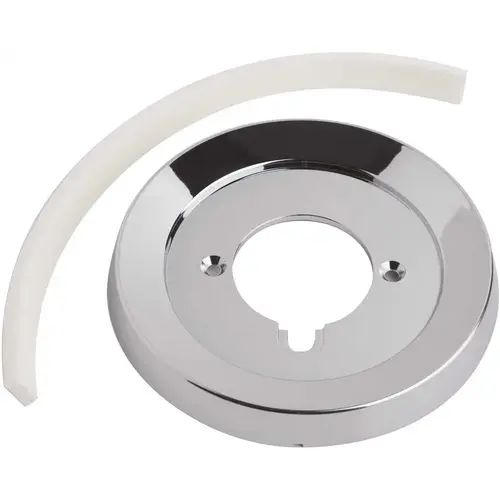 Temptrol 5.75 in. x 0.63 in. Tub and Shower Escutcheon in Chrome