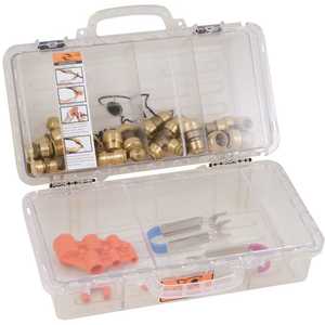 SharkBite 22486LF 1/2 in. and 3/4 in. Push-to-Connect Contractor Toolbox Kit