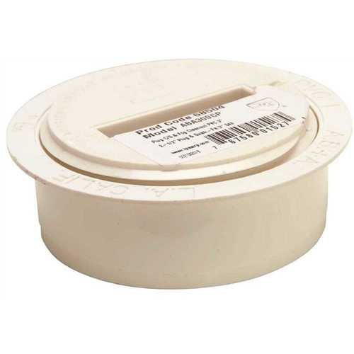 3 in. IPS DWV PVC Snap-In Cleanout with Plug