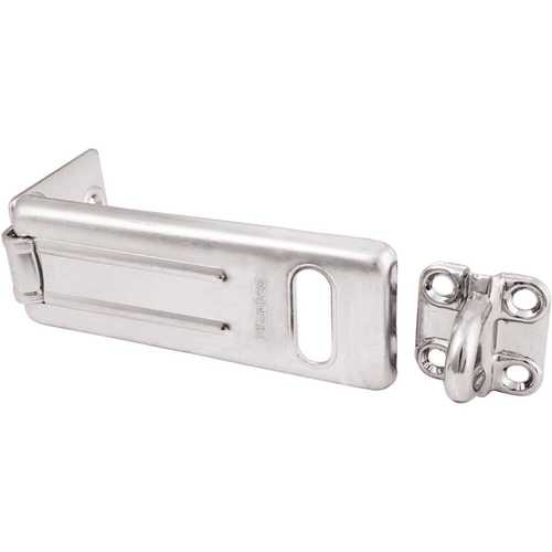 Master Lock Company 704DHC 4-1/2 in. Hard Wrought Steel Body Hasp Silver