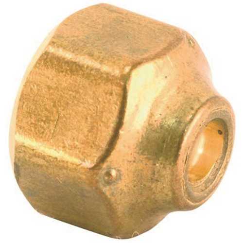 1/2 in. x 3/8 in. Forged Brass Flare Nut