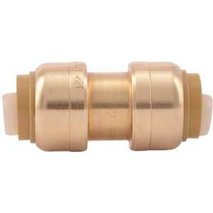 SharkBite U008LF 1/2 in. Brass Push-to-Connect Coupling
