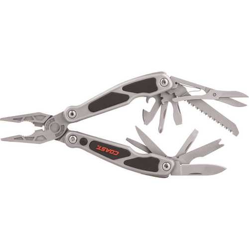 LED140 15-Tool Pro Pocket Pliers with Built-In LED Lights
