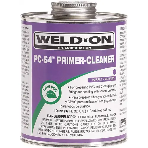 Weld-On Purple Primer PVC Pint