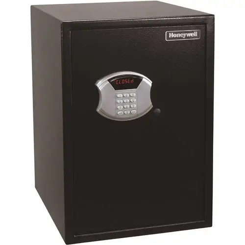 2.87 cu. ft. Large Storage Capacity Steel Security Safe with Programmable Digital Lock Black