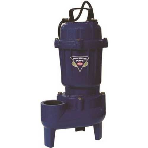 Pro Series Pumps E7055-NS 1/2 HP Cast Iron Submersible Sewage Pump