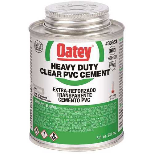 Oatey 308631 8 oz. PVC Heavy-Duty Cement