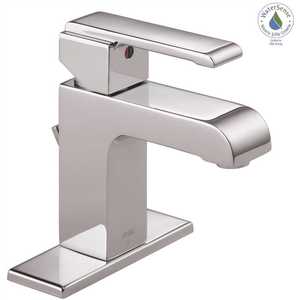 Delta 586lf Mpu Ara Single Hole Single Handle Bathroom Faucet With